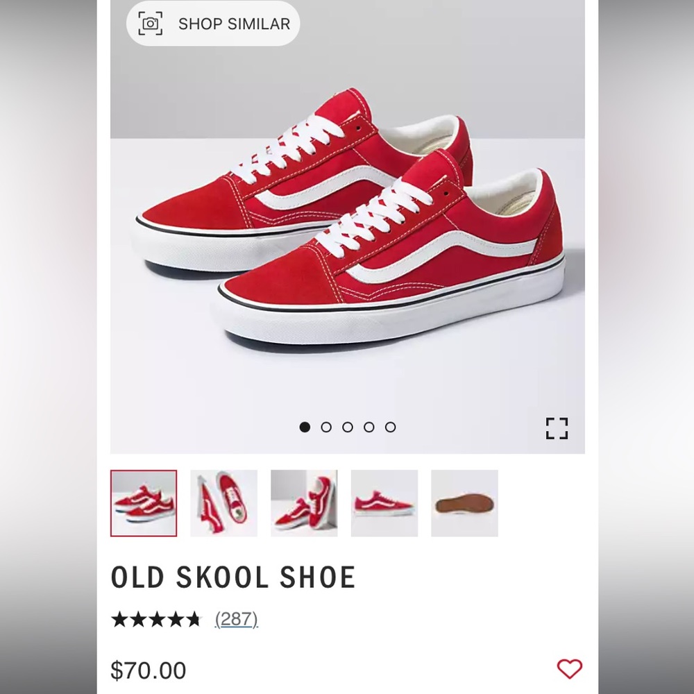 BRAND NEW, NEVER WORN MENS VANS